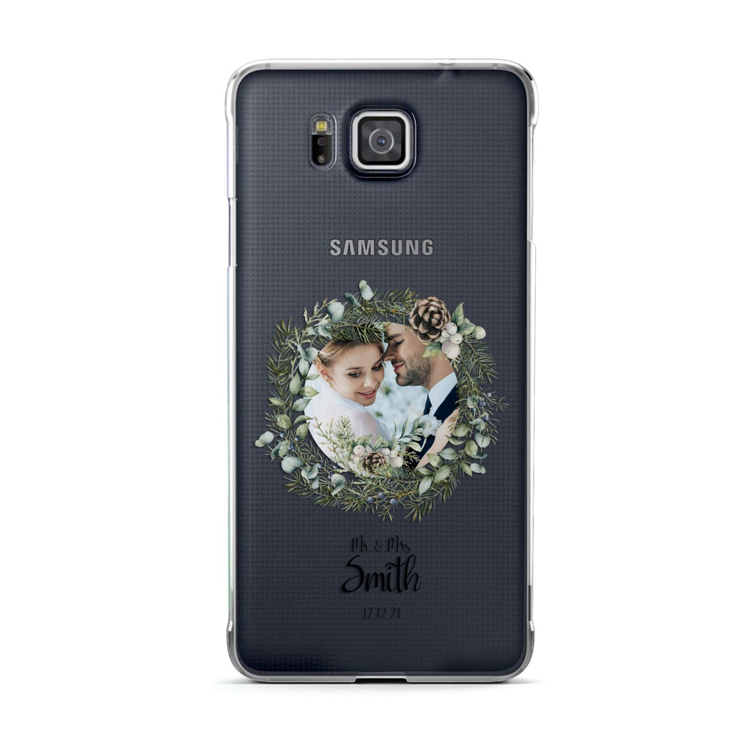 First Christmas Married Photo Samsung Galaxy Alpha Case