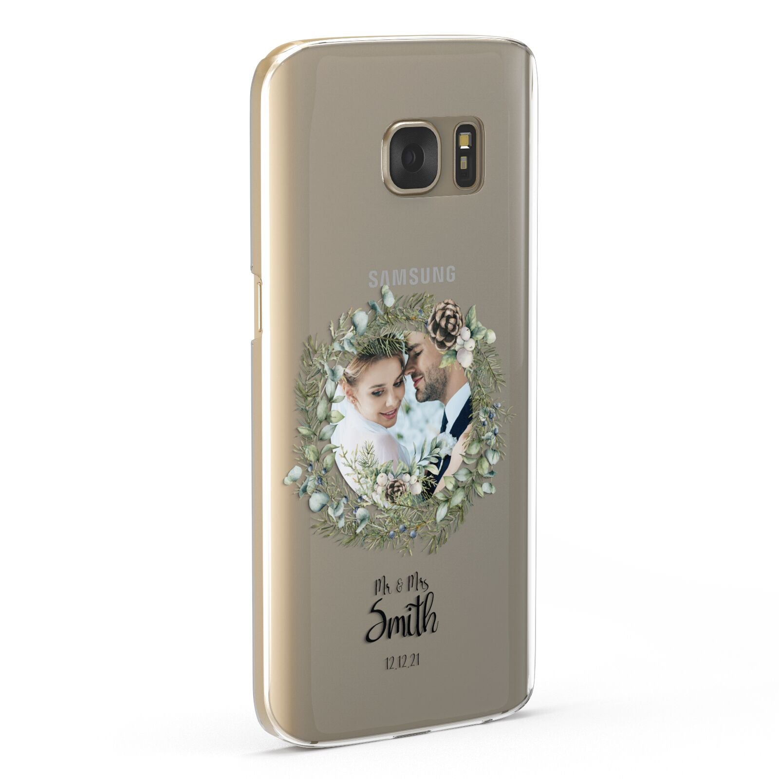 First Christmas Married Photo Samsung Galaxy Case Fourty Five Degrees