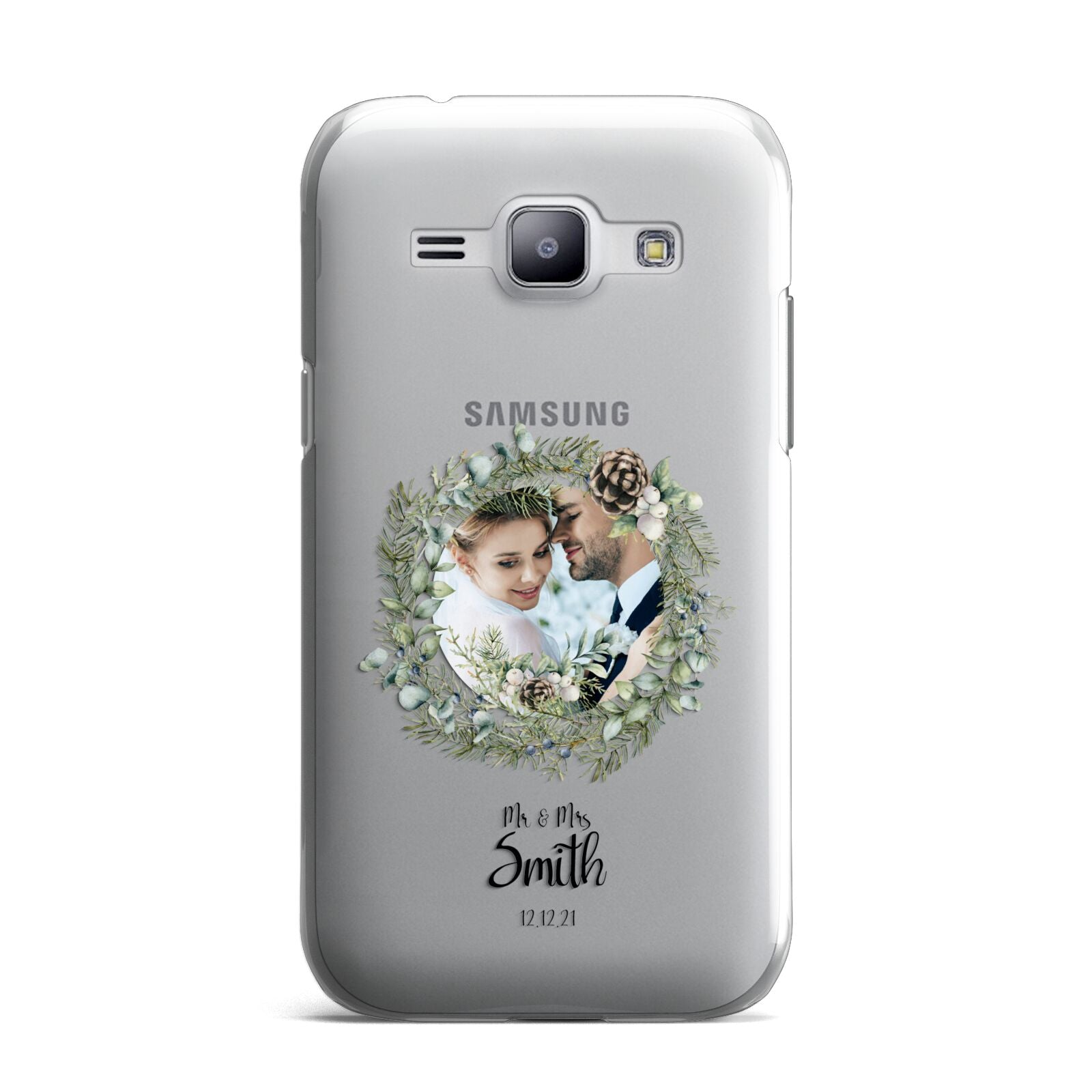 First Christmas Married Photo Samsung Galaxy J1 2015 Case