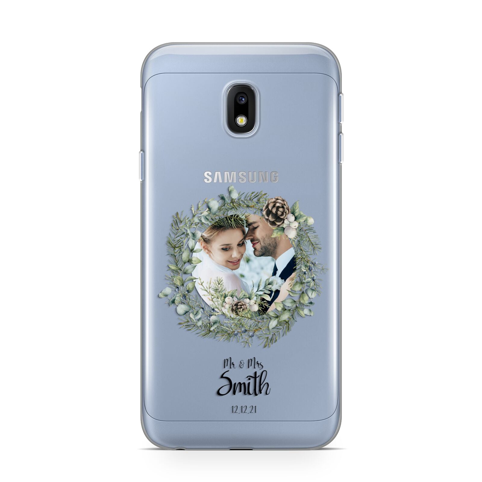 First Christmas Married Photo Samsung Galaxy J3 2017 Case