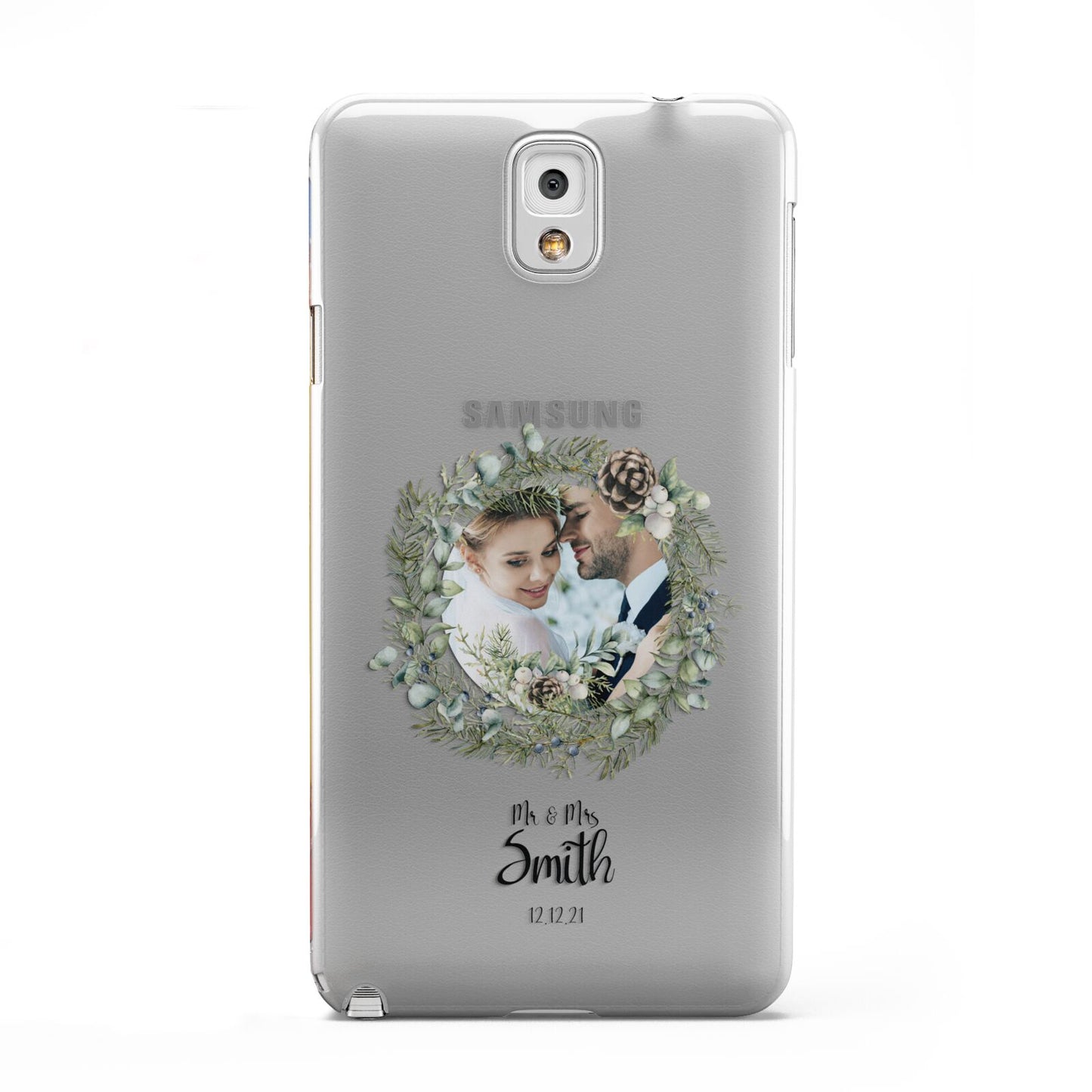 First Christmas Married Photo Samsung Galaxy Note 3 Case