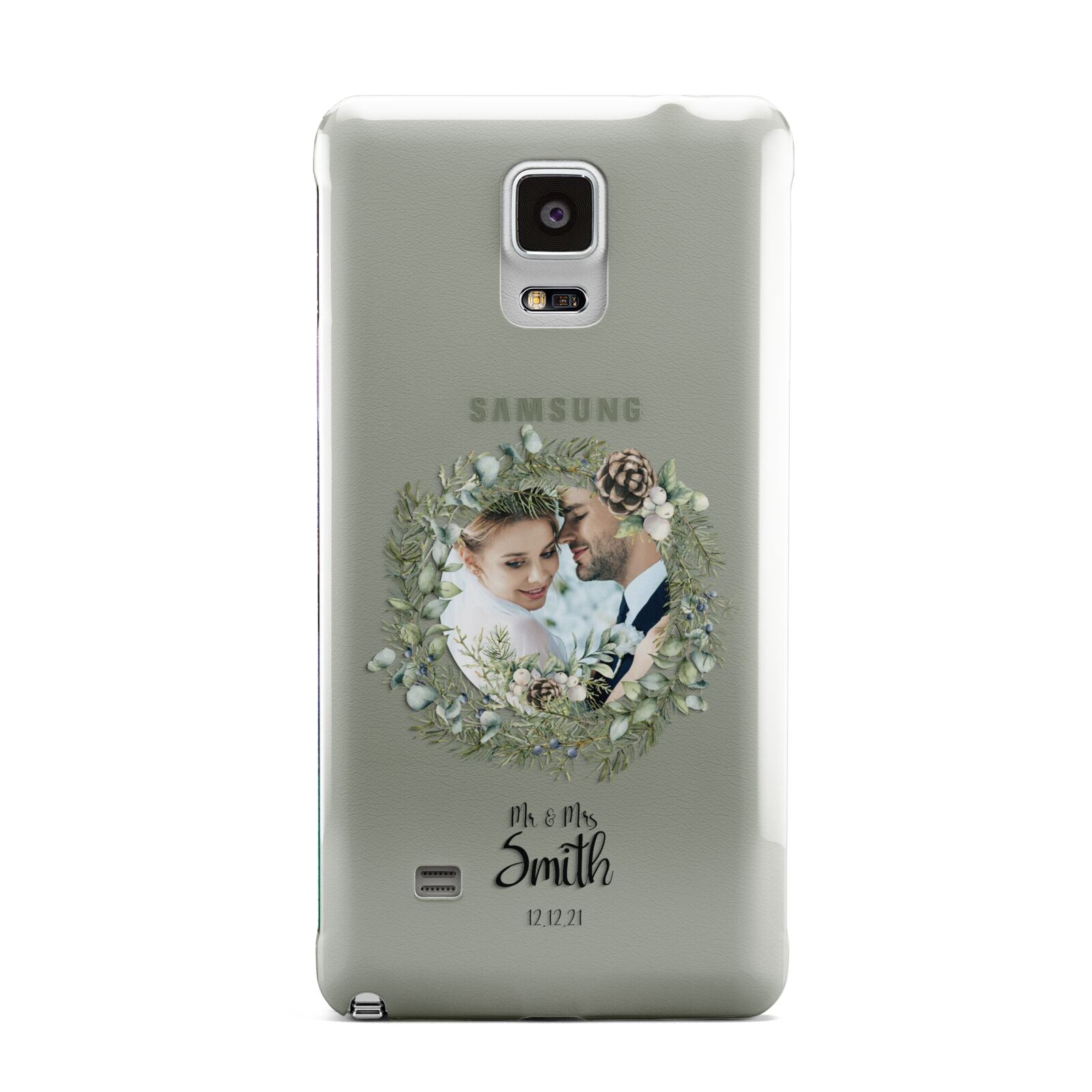 First Christmas Married Photo Samsung Galaxy Note 4 Case