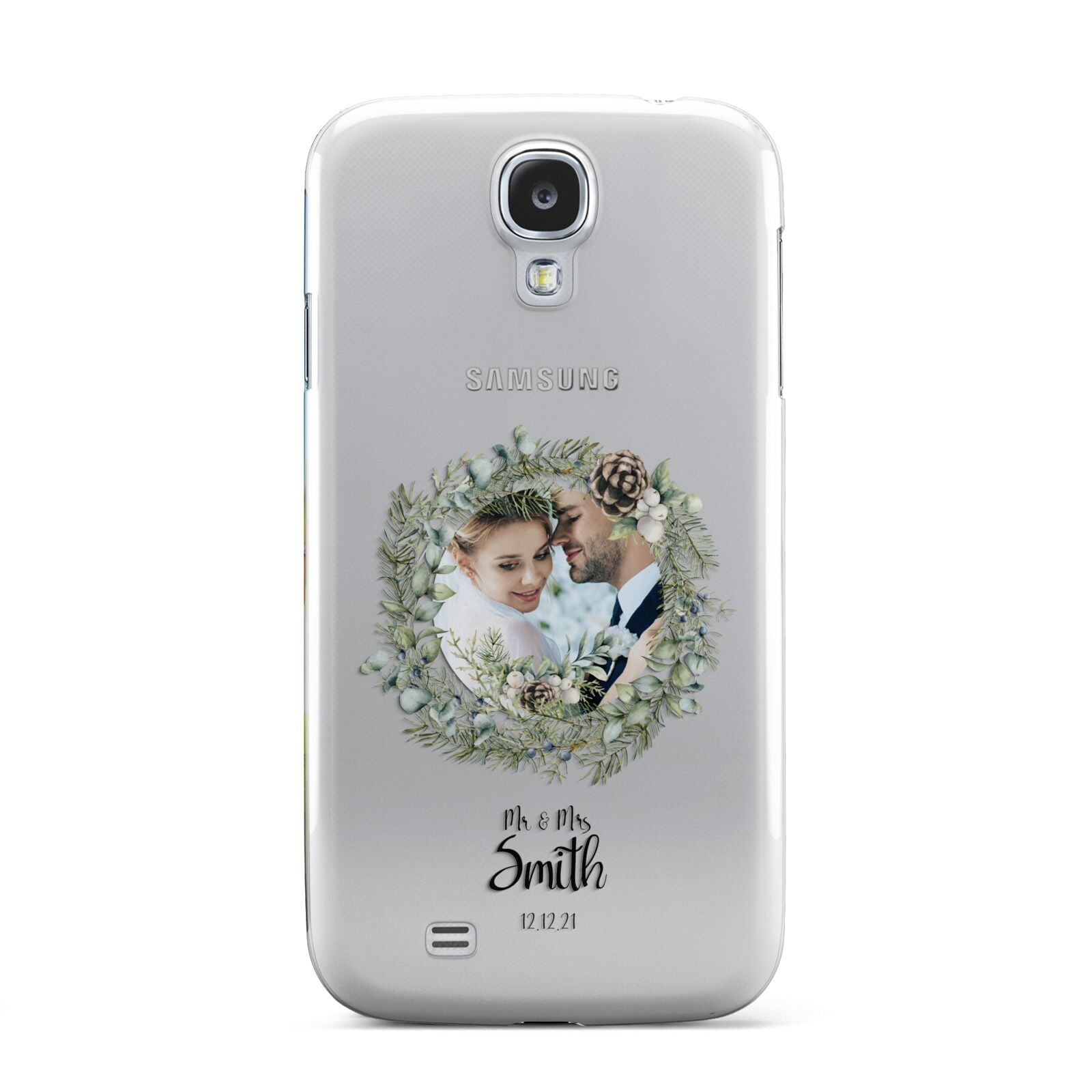 First Christmas Married Photo Samsung Galaxy S4 Case