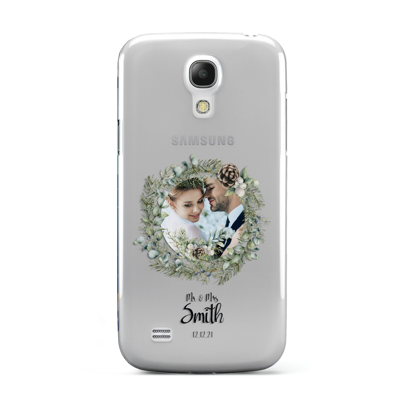 First Christmas Married Photo Samsung Galaxy S4 Mini Case