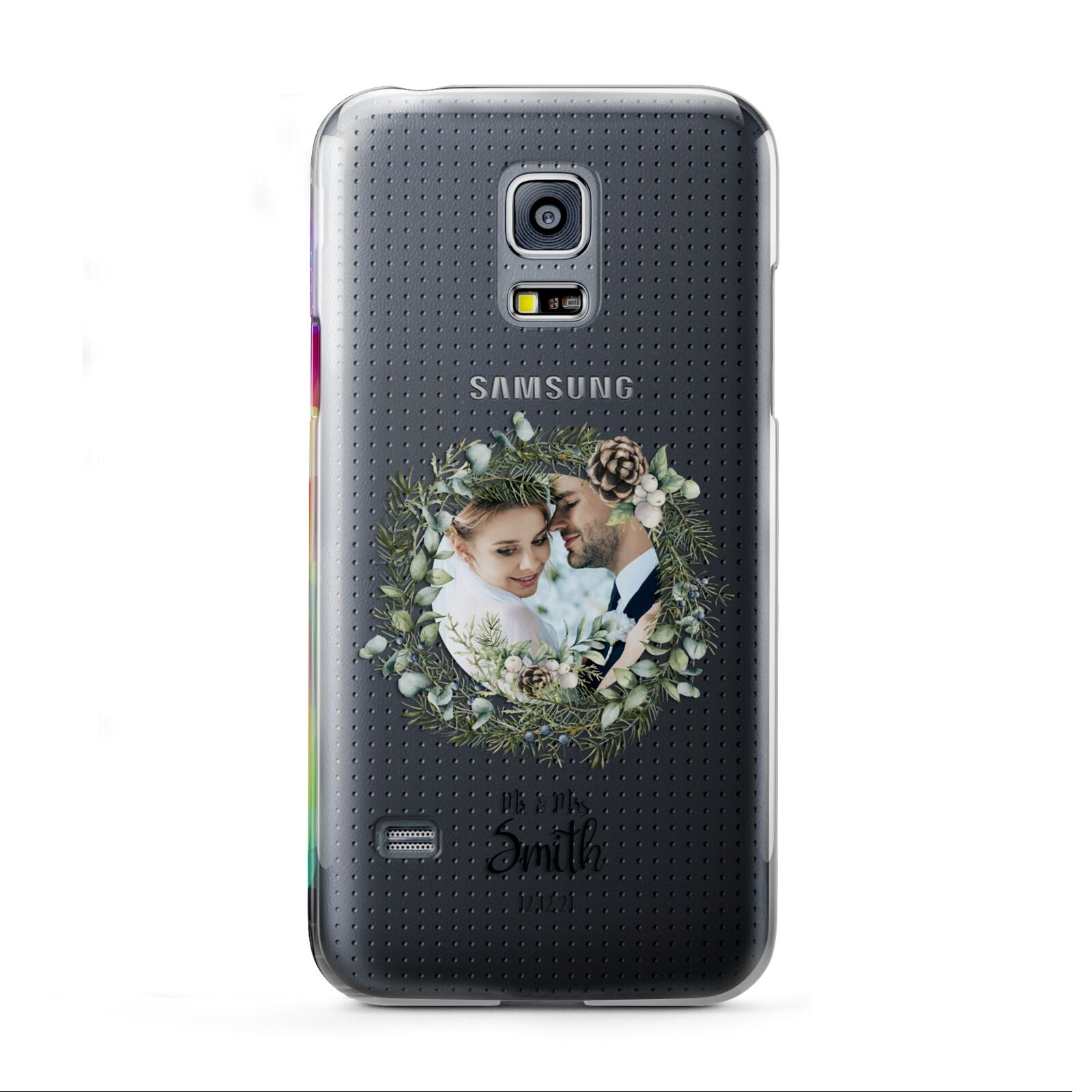 First Christmas Married Photo Samsung Galaxy S5 Mini Case