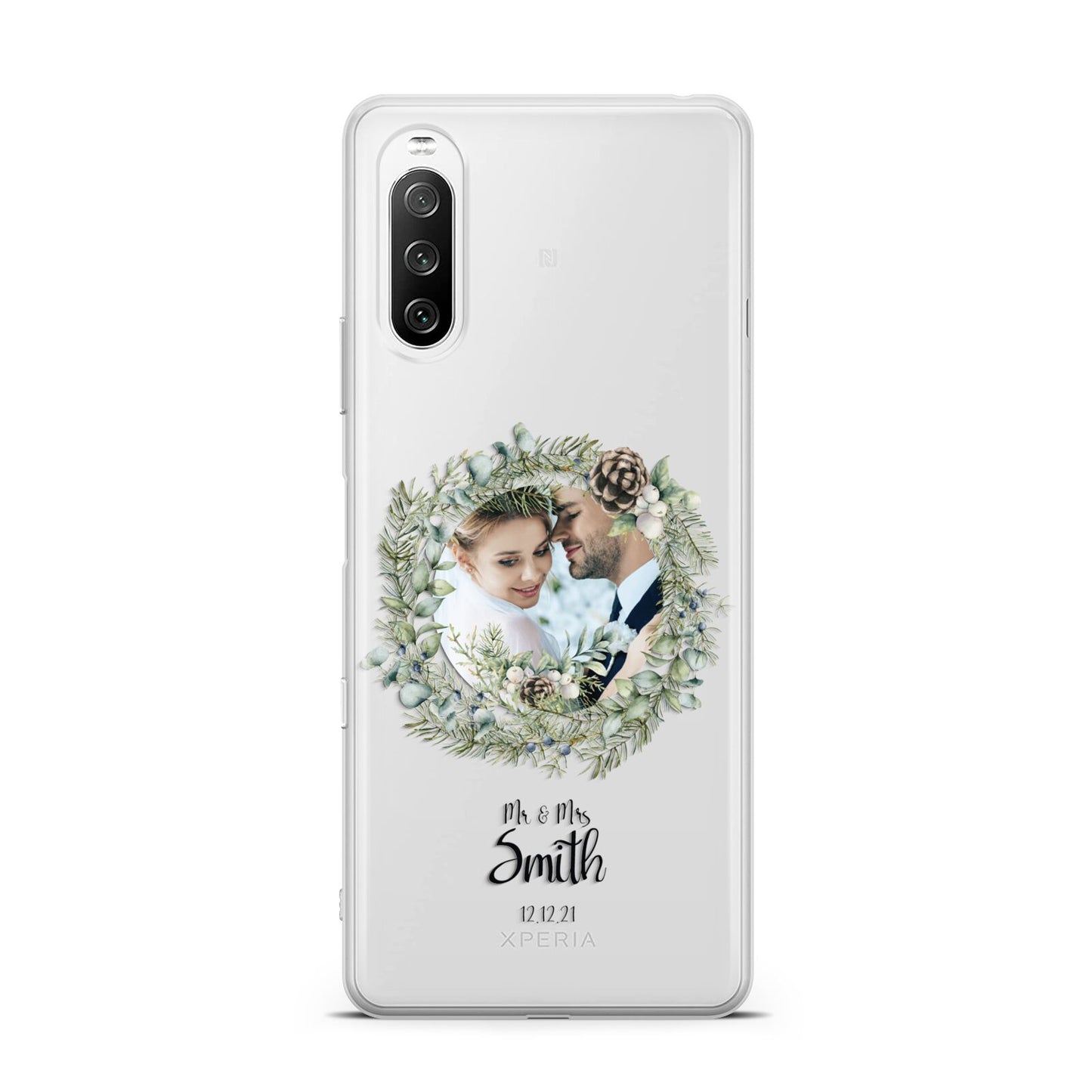 First Christmas Married Photo Sony Xperia 10 III Case