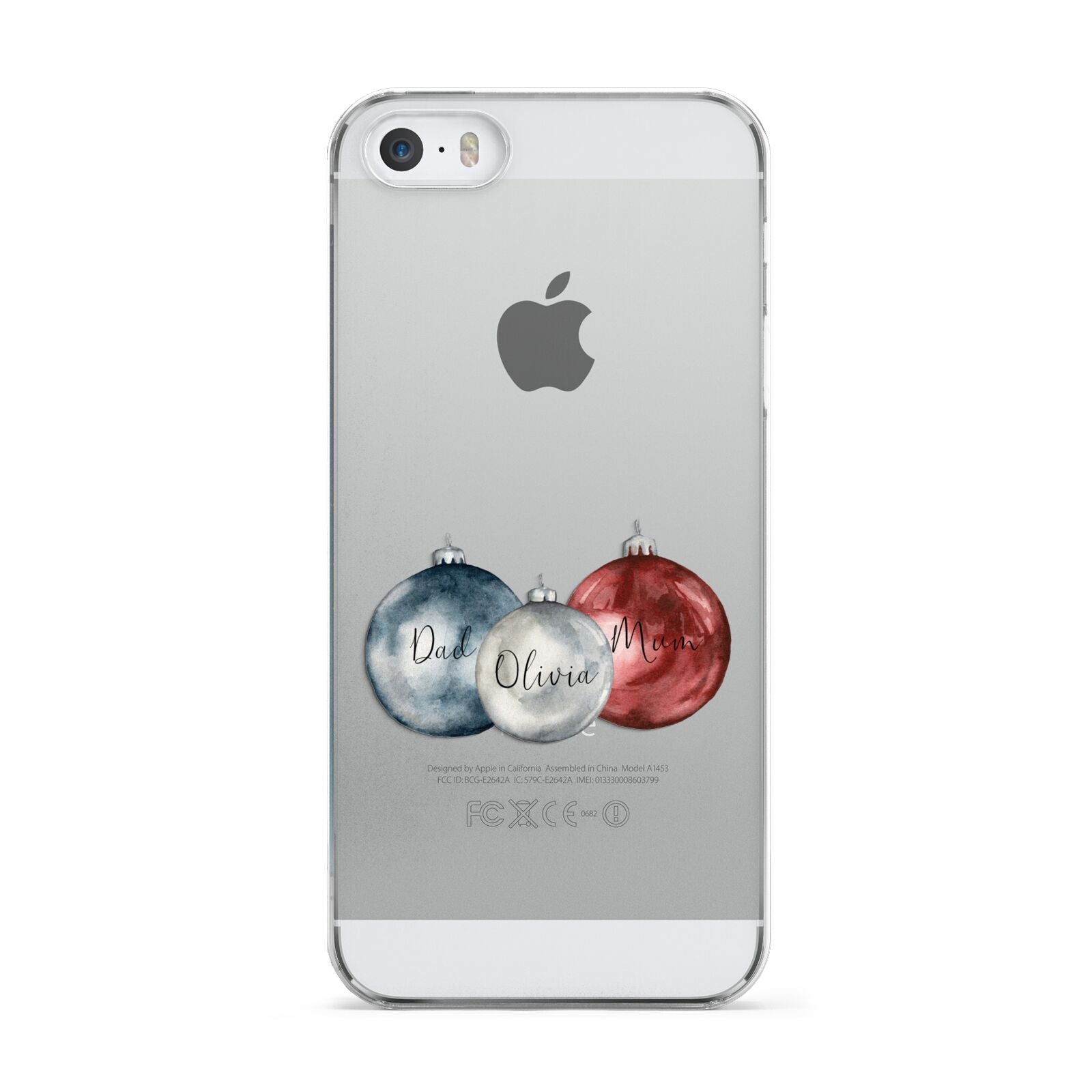 First Christmas Personalised Apple iPhone 5 Case