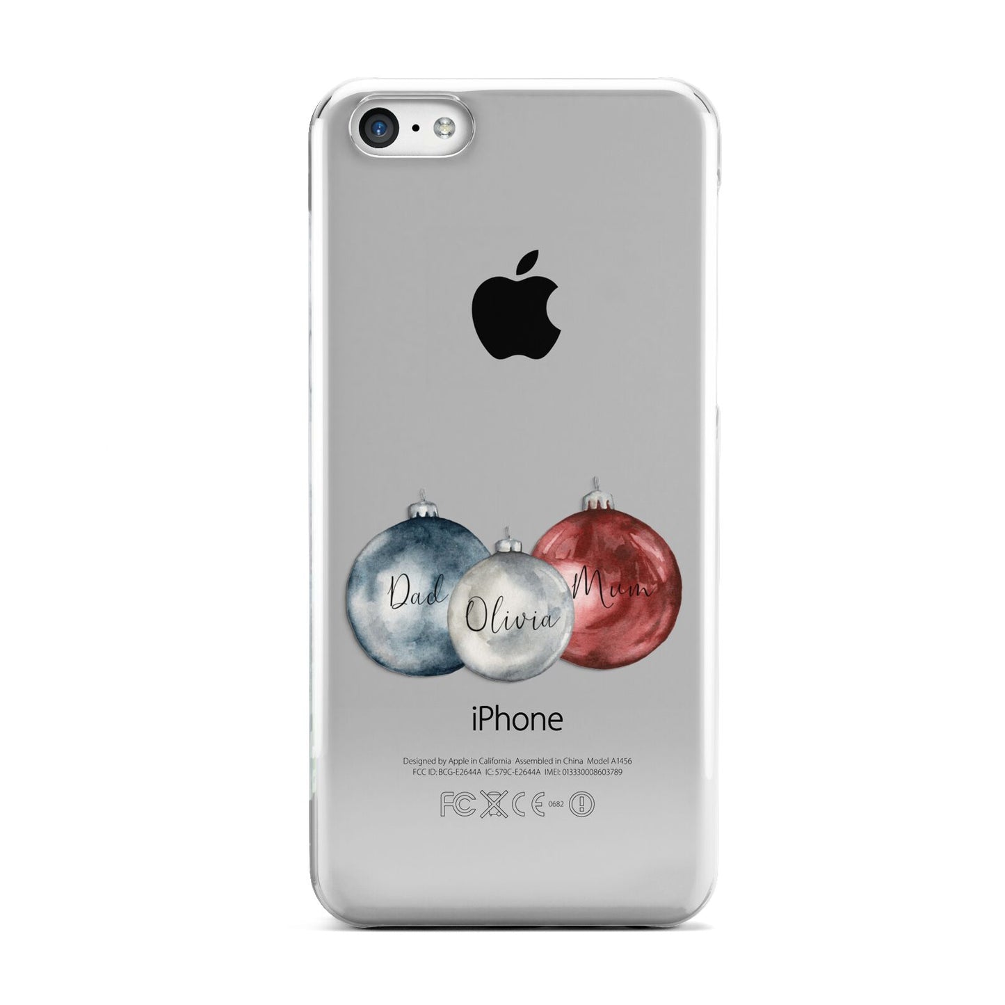 First Christmas Personalised Apple iPhone 5c Case