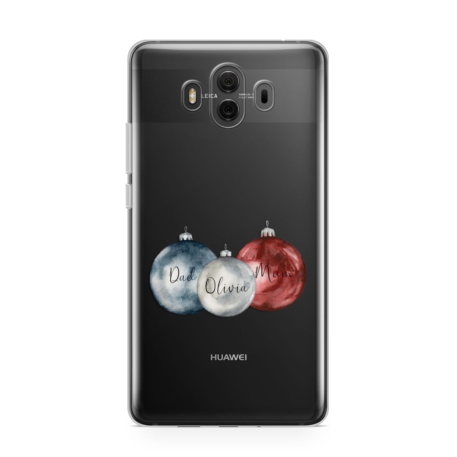 First Christmas Personalised Huawei Mate 10 Protective Phone Case