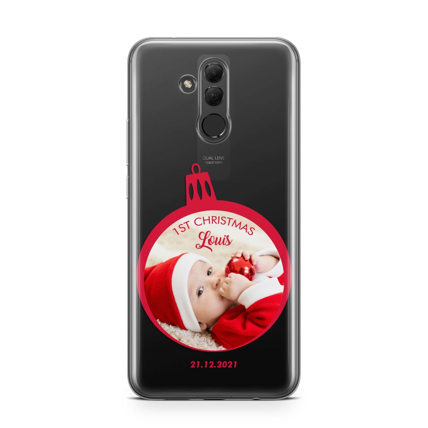 First Christmas Personalised Photo Huawei Mate 20 Lite