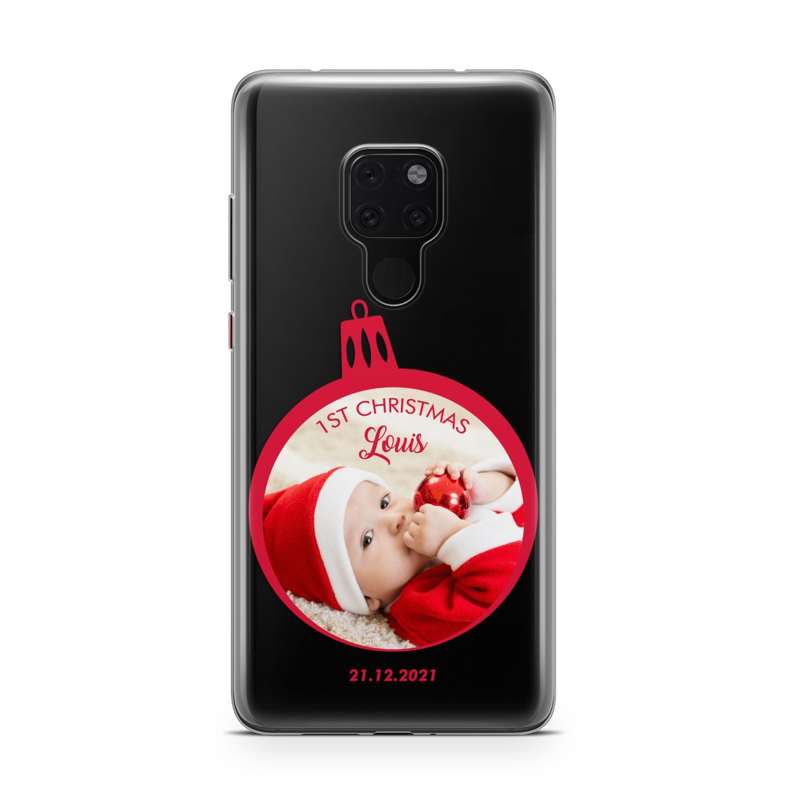 First Christmas Personalised Photo Huawei Mate 20 Phone Case