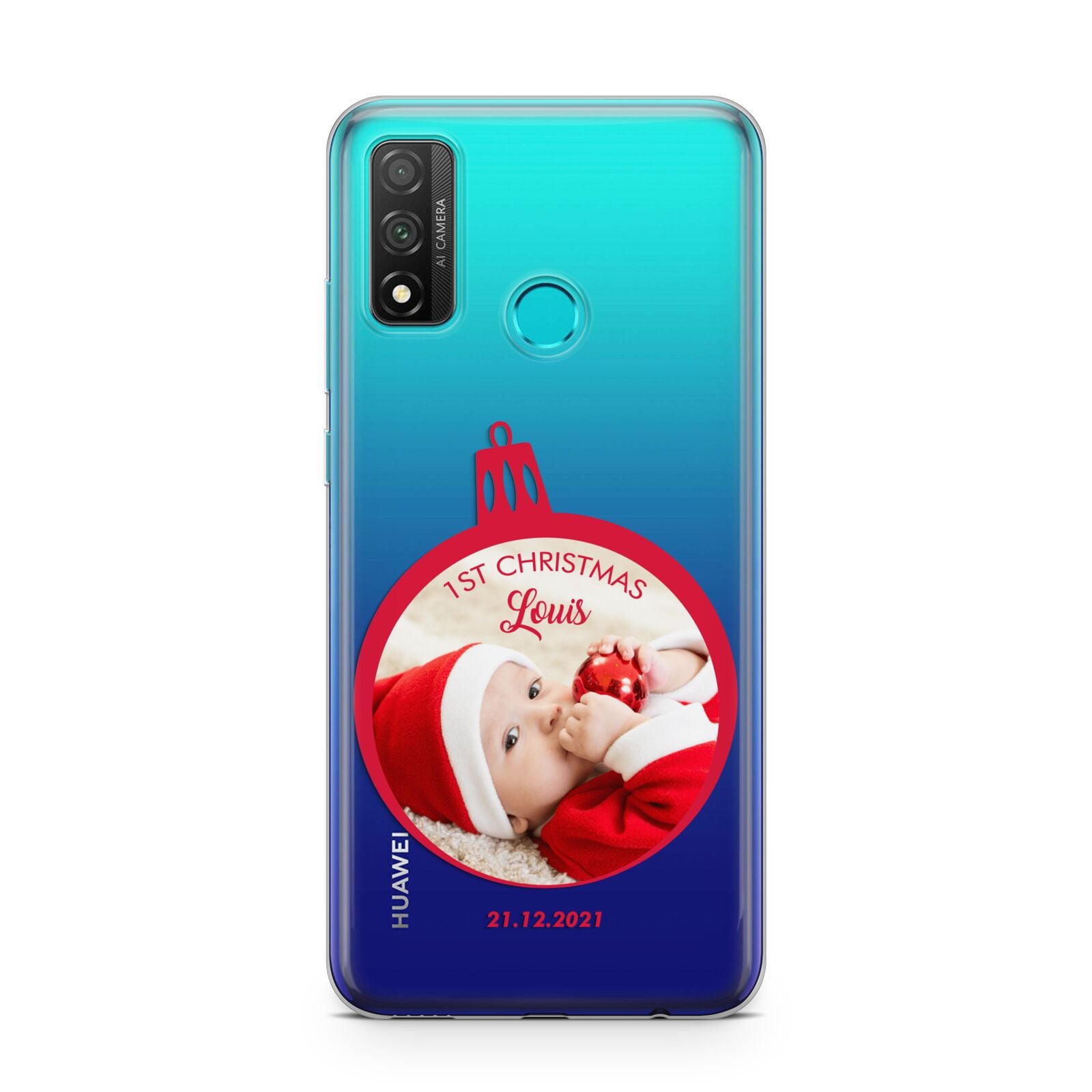 First Christmas Personalised Photo Huawei P Smart 2020