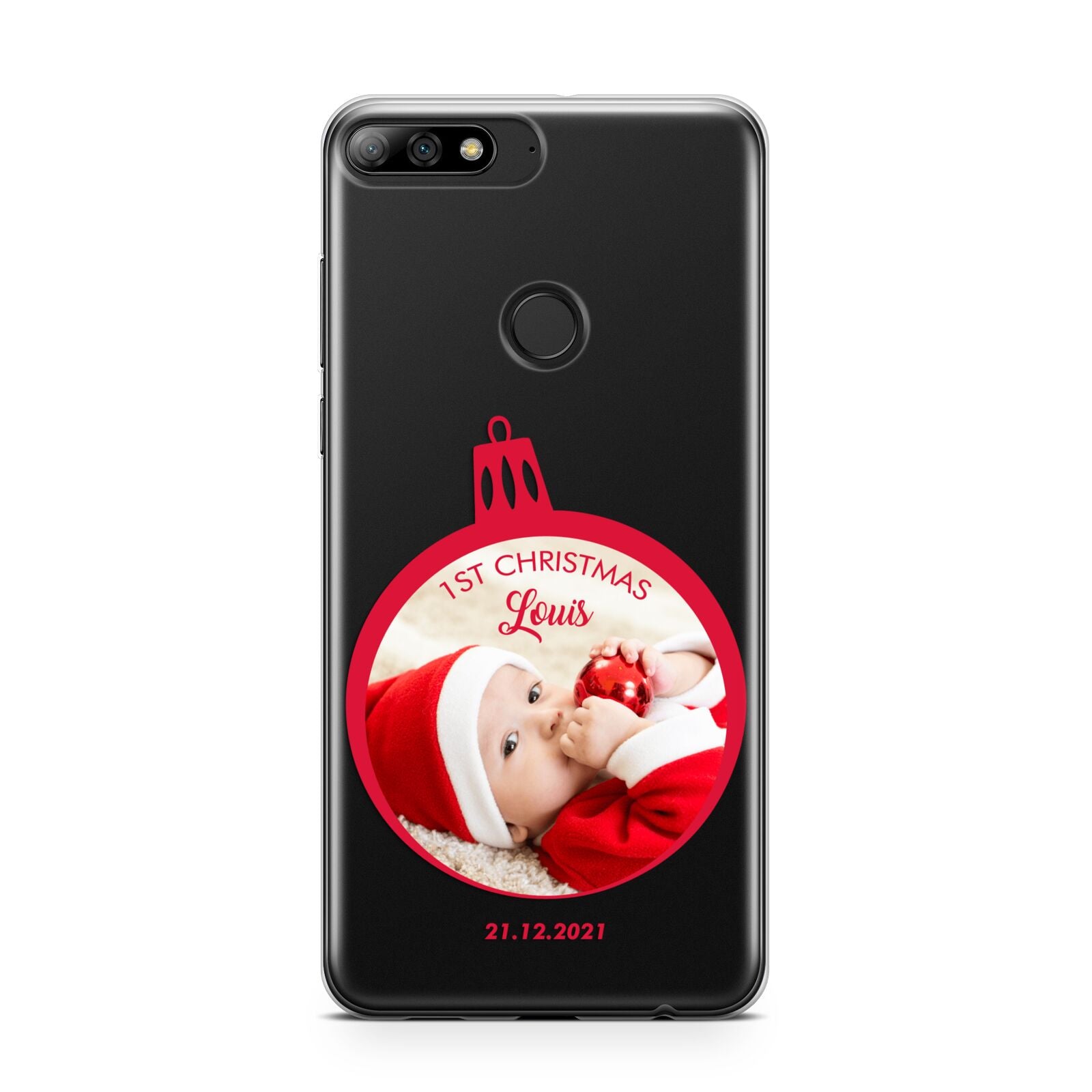 First Christmas Personalised Photo Huawei Y7 2018