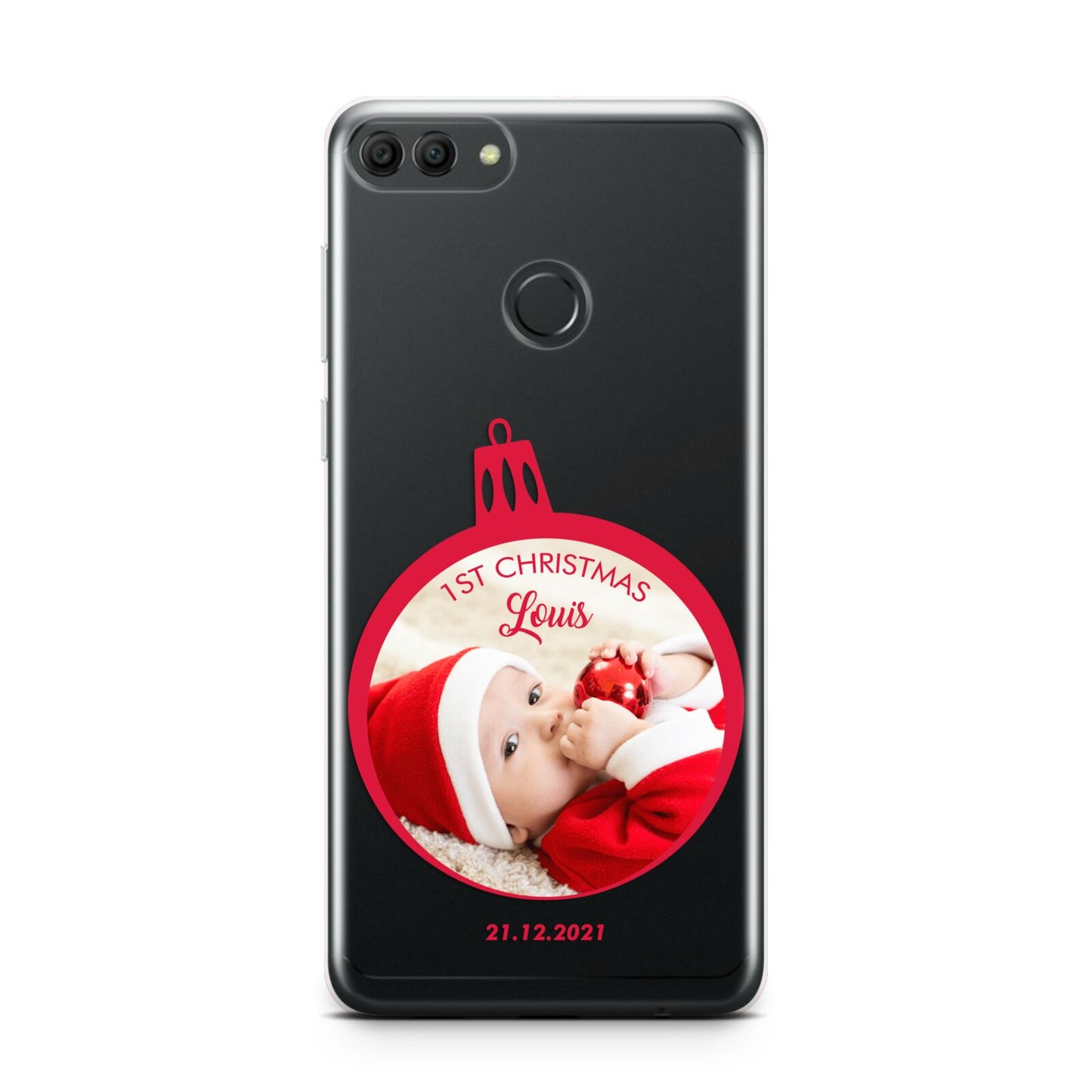 First Christmas Personalised Photo Huawei Y9 2018