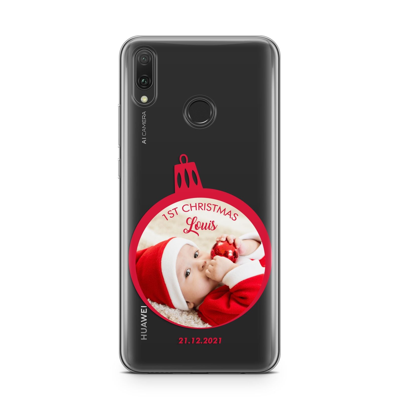 First Christmas Personalised Photo Huawei Y9 2019