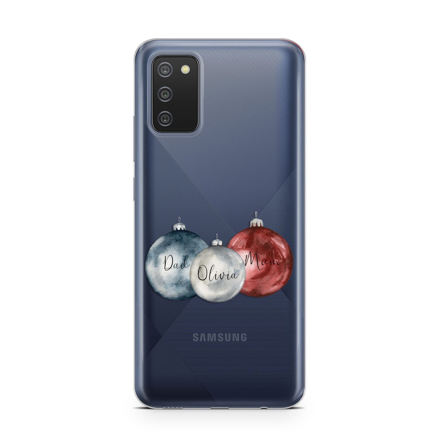 First Christmas Personalised Samsung A02s Case