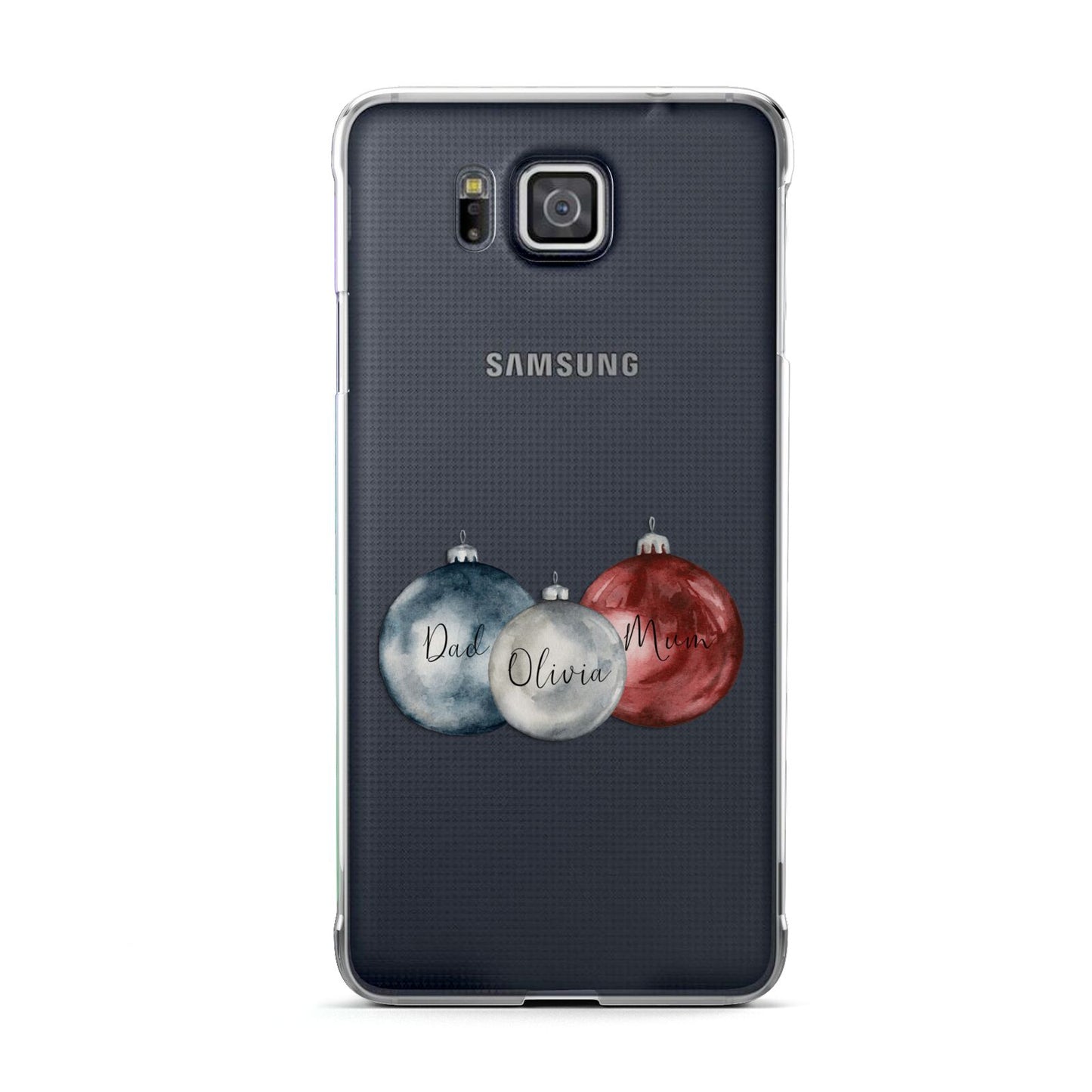 First Christmas Personalised Samsung Galaxy Alpha Case