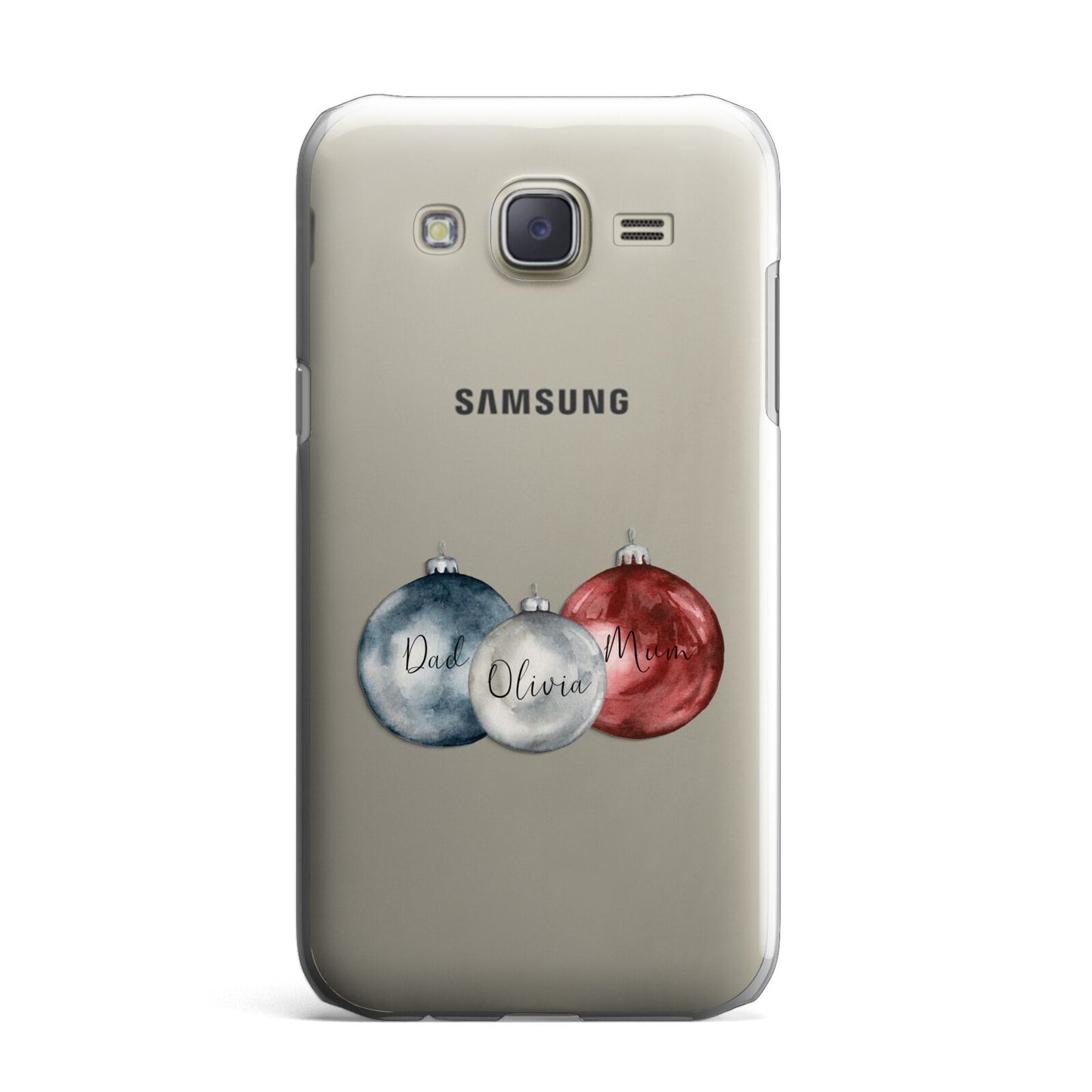 First Christmas Personalised Samsung Galaxy J7 Case