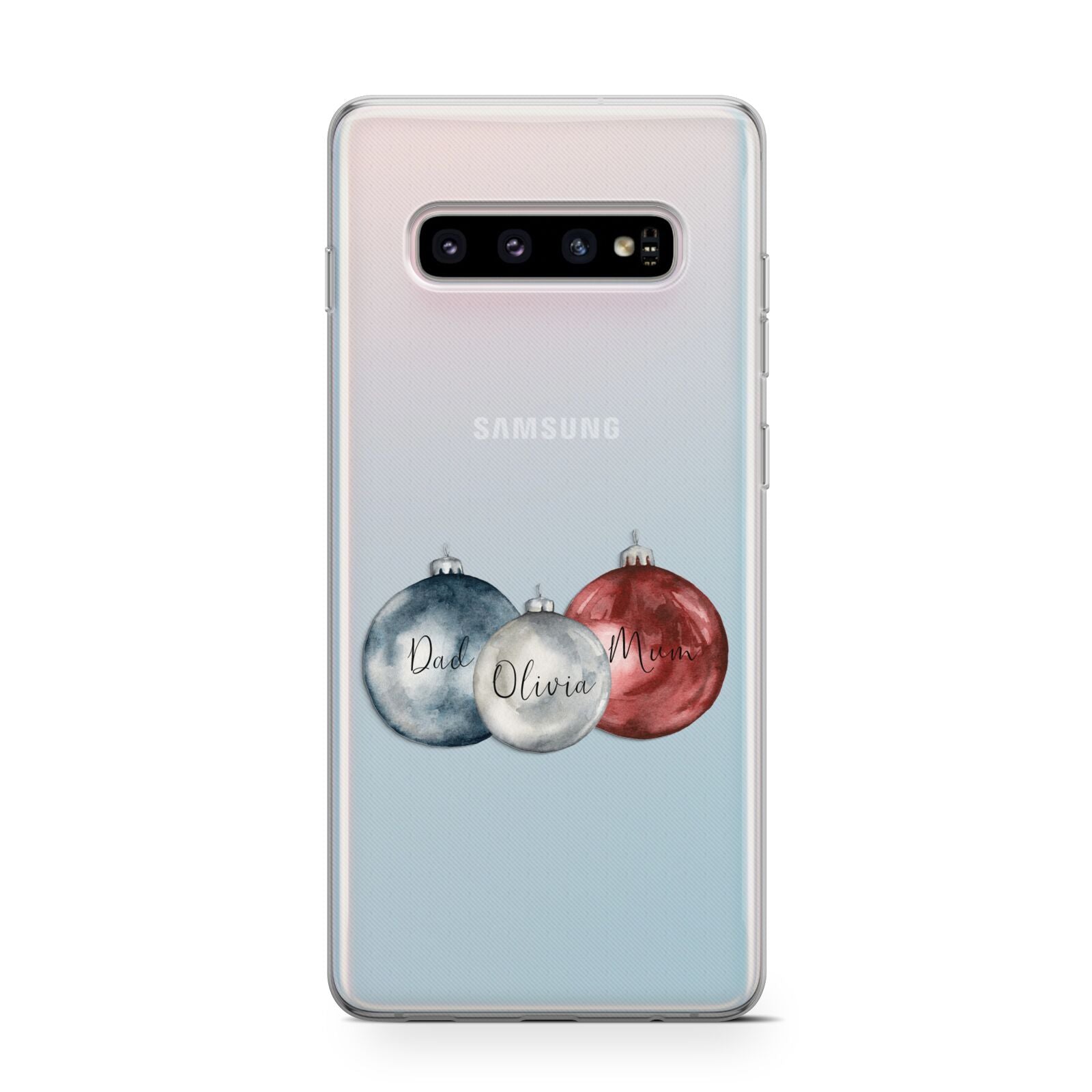 First Christmas Personalised Samsung Galaxy S10 Case