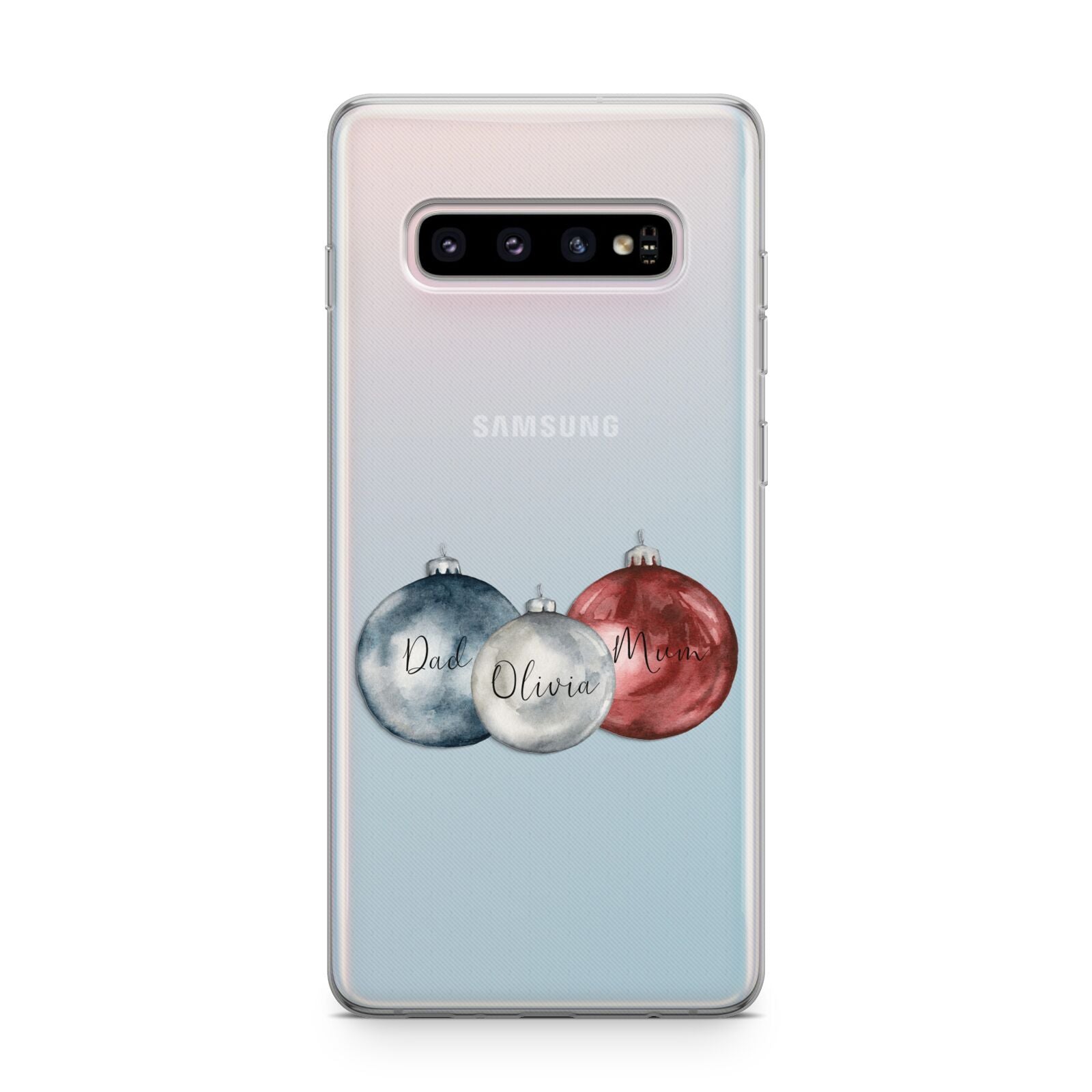 First Christmas Personalised Samsung Galaxy S10 Plus Case