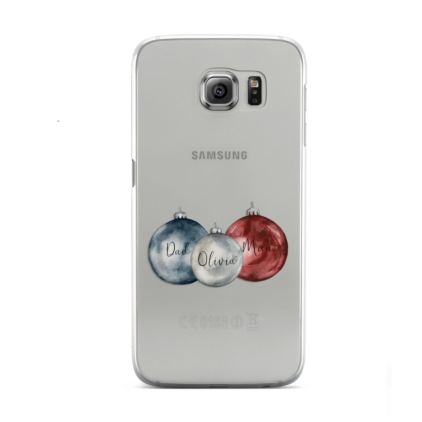 First Christmas Personalised Samsung Galaxy S6 Case