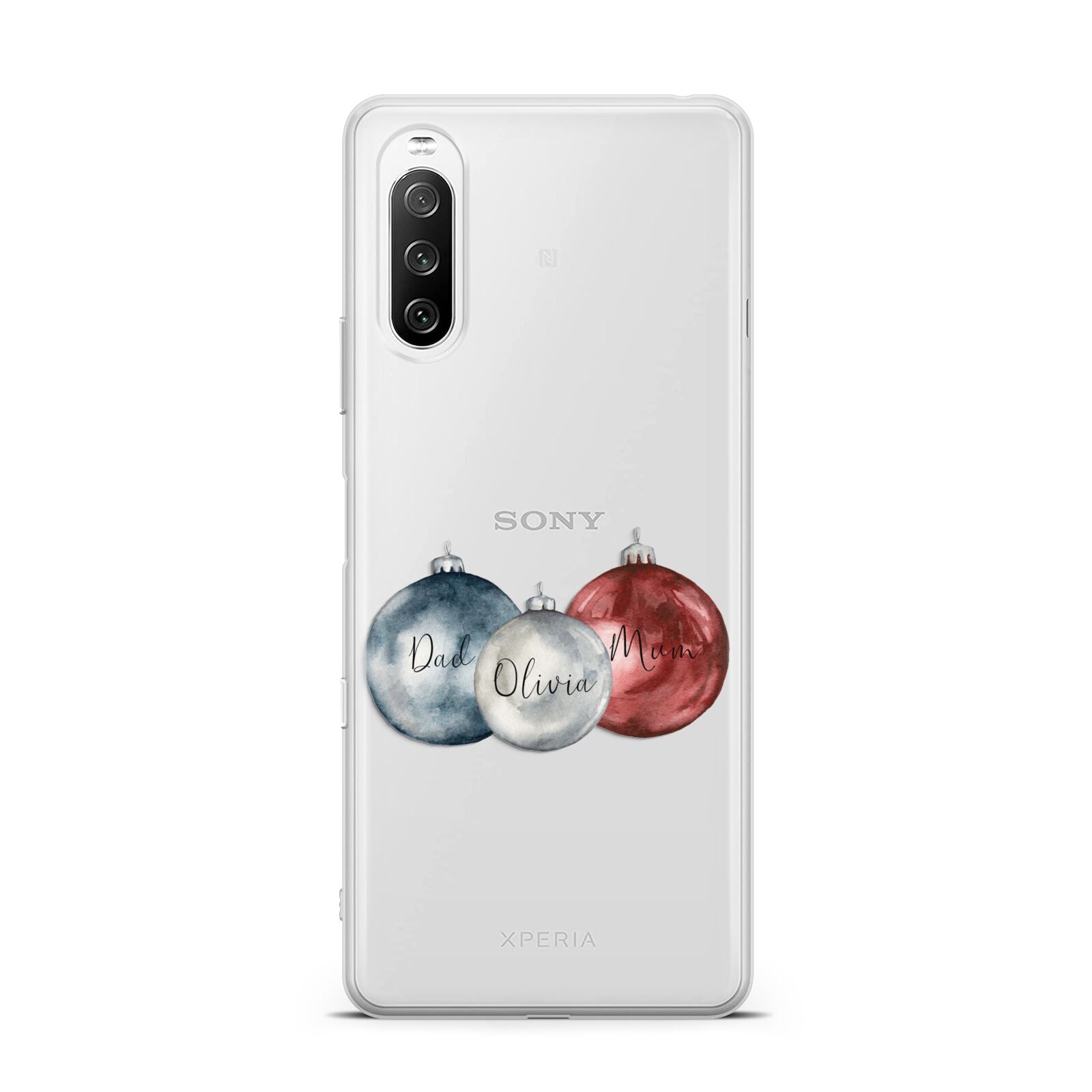 First Christmas Personalised Sony Xperia 10 III Case