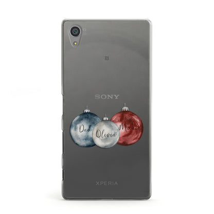 First Christmas Personalised Sony Xperia Case