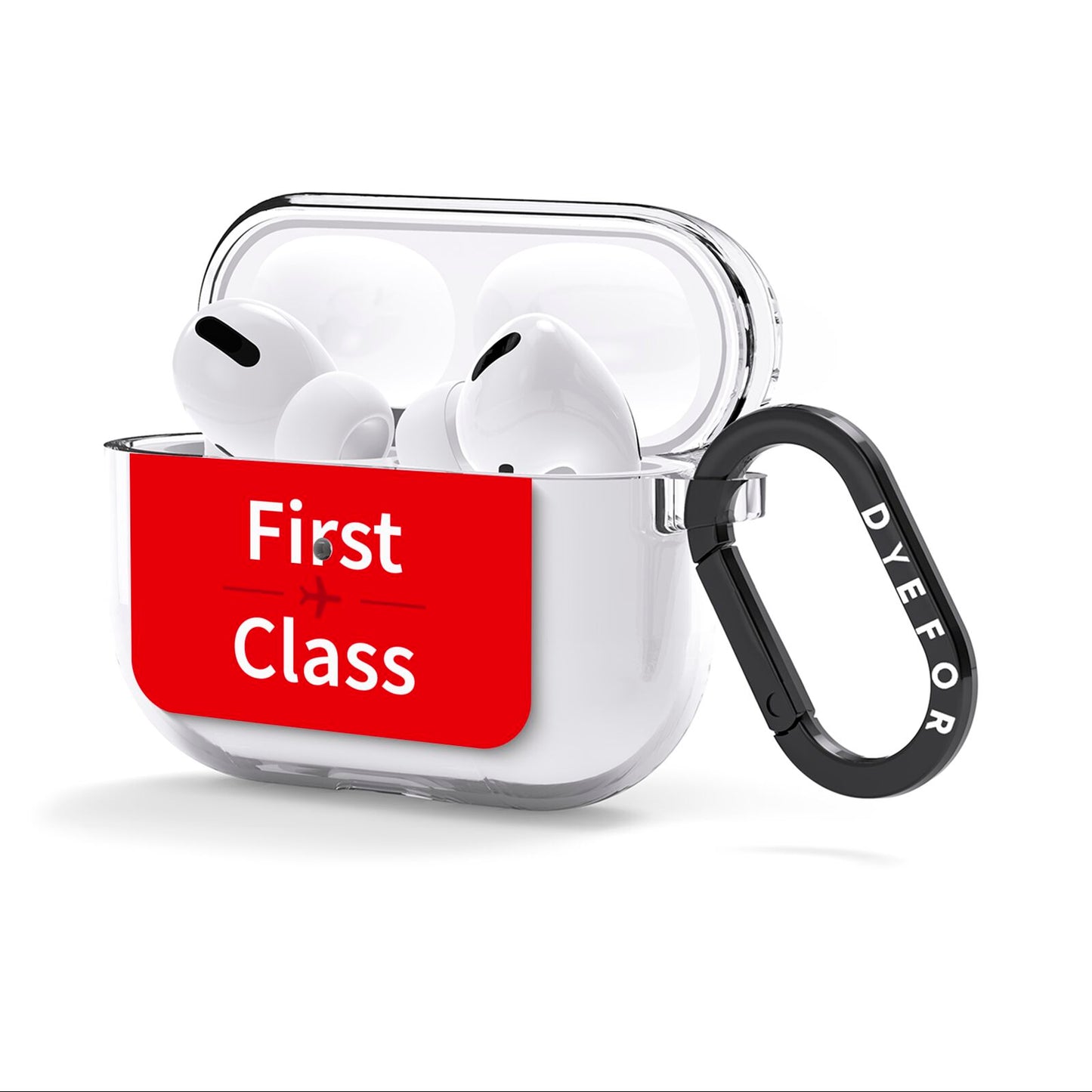 First Class AirPods Clear Case 3rd Gen Side Image