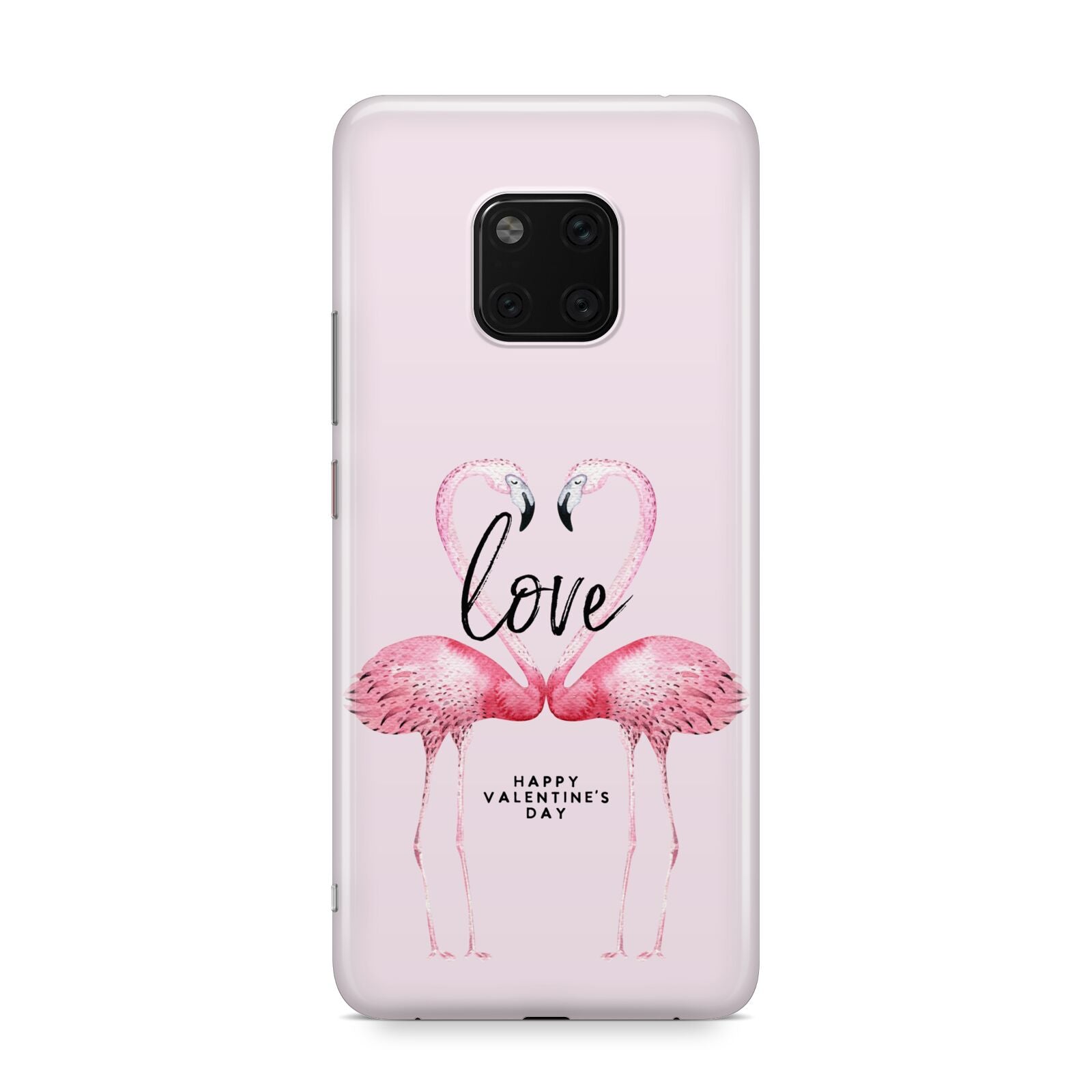 Flamingo Valentines Day Huawei Mate 20 Pro Phone Case