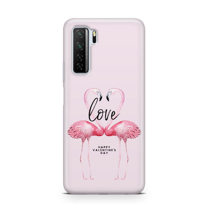 Flamingo Valentines Day Huawei P40 Lite 5G Phone Case