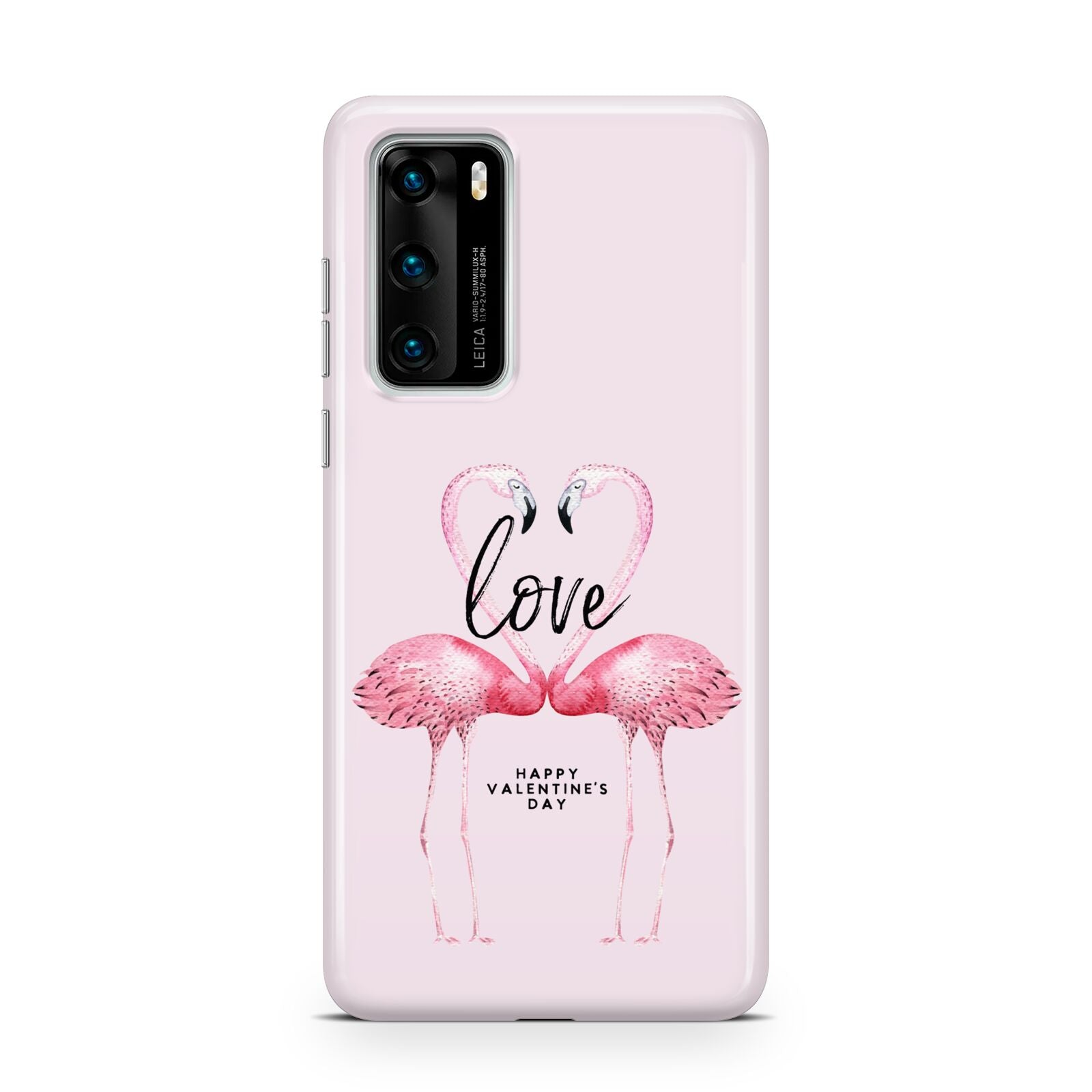 Flamingo Valentines Day Huawei P40 Phone Case