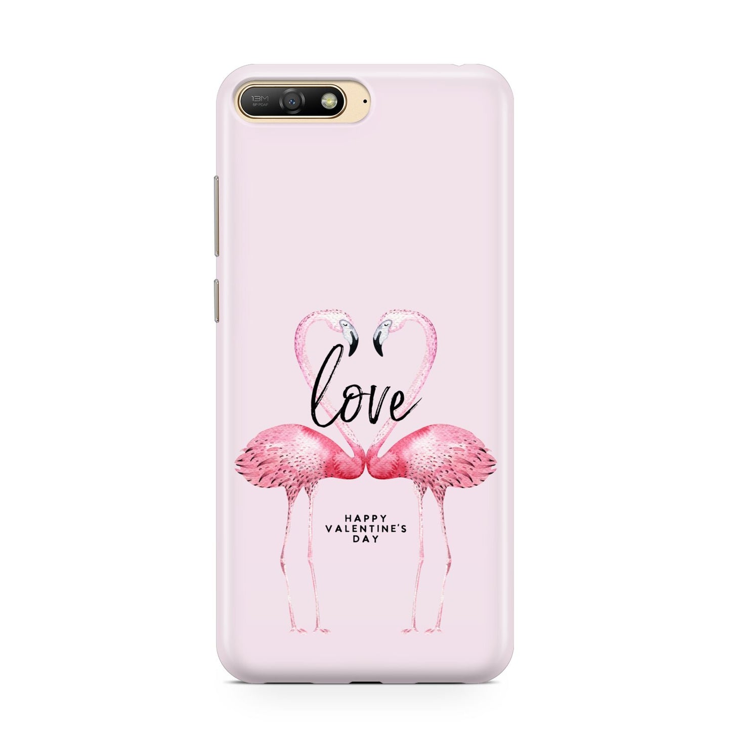 Flamingo Valentines Day Huawei Y6 2018