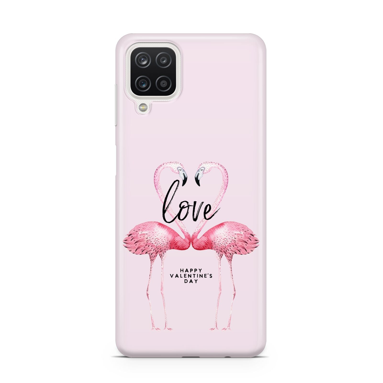 Flamingo Valentines Day Samsung A12 Case