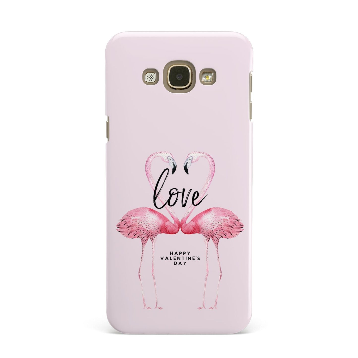 Flamingo Valentines Day Samsung Galaxy A8 Case