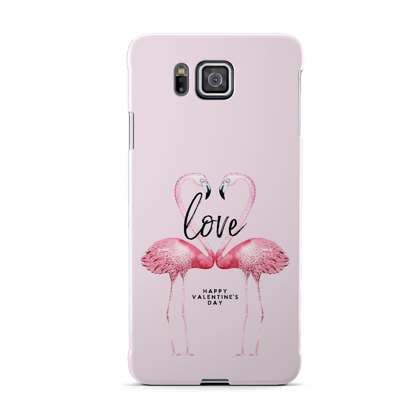 Flamingo Valentines Day Samsung Galaxy Alpha Case