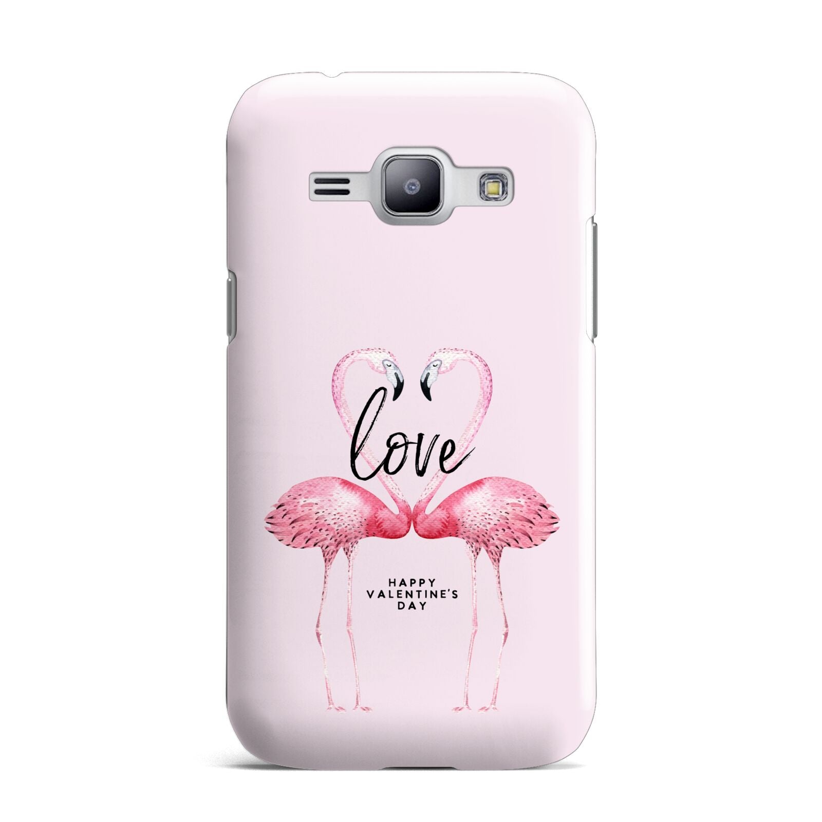 Flamingo Valentines Day Samsung Galaxy J1 2015 Case