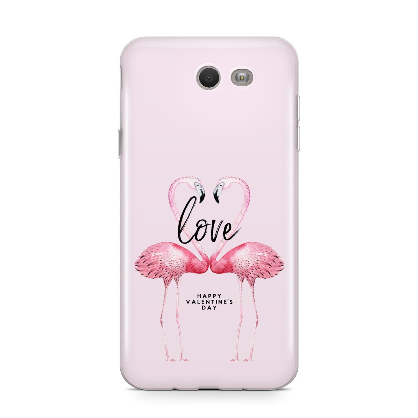 Flamingo Valentines Day Samsung Galaxy J7 2017 Case