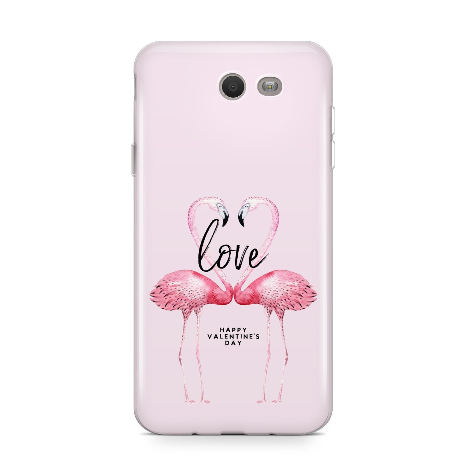 Flamingo Valentines Day Samsung Galaxy J7 2017 Case