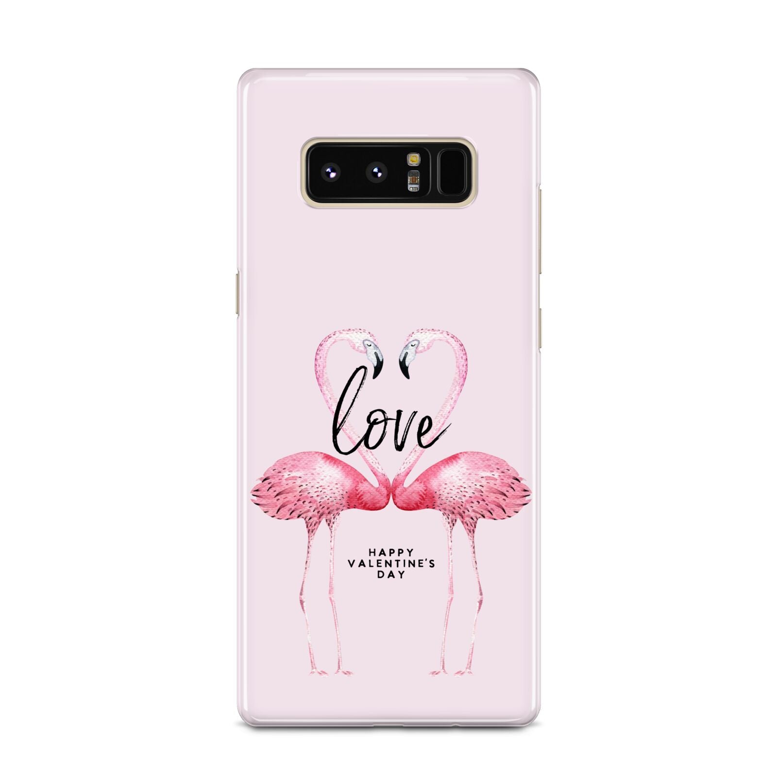 Flamingo Valentines Day Samsung Galaxy Note 8 Case