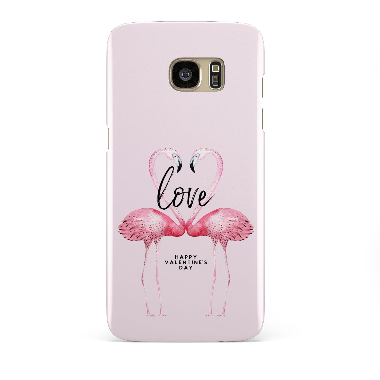 Flamingo Valentines Day Samsung Galaxy S7 Edge Case