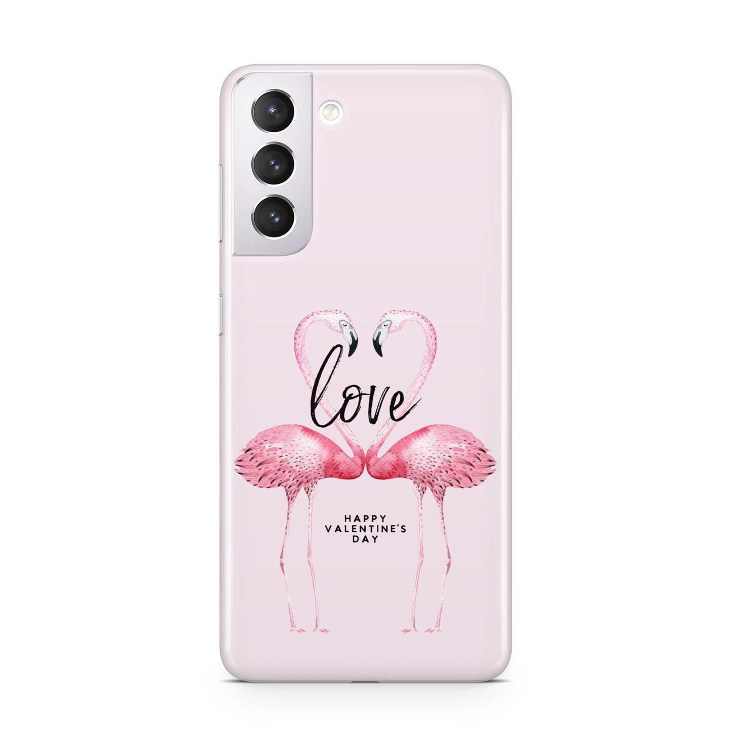 Flamingo Valentines Day Samsung S21 Case