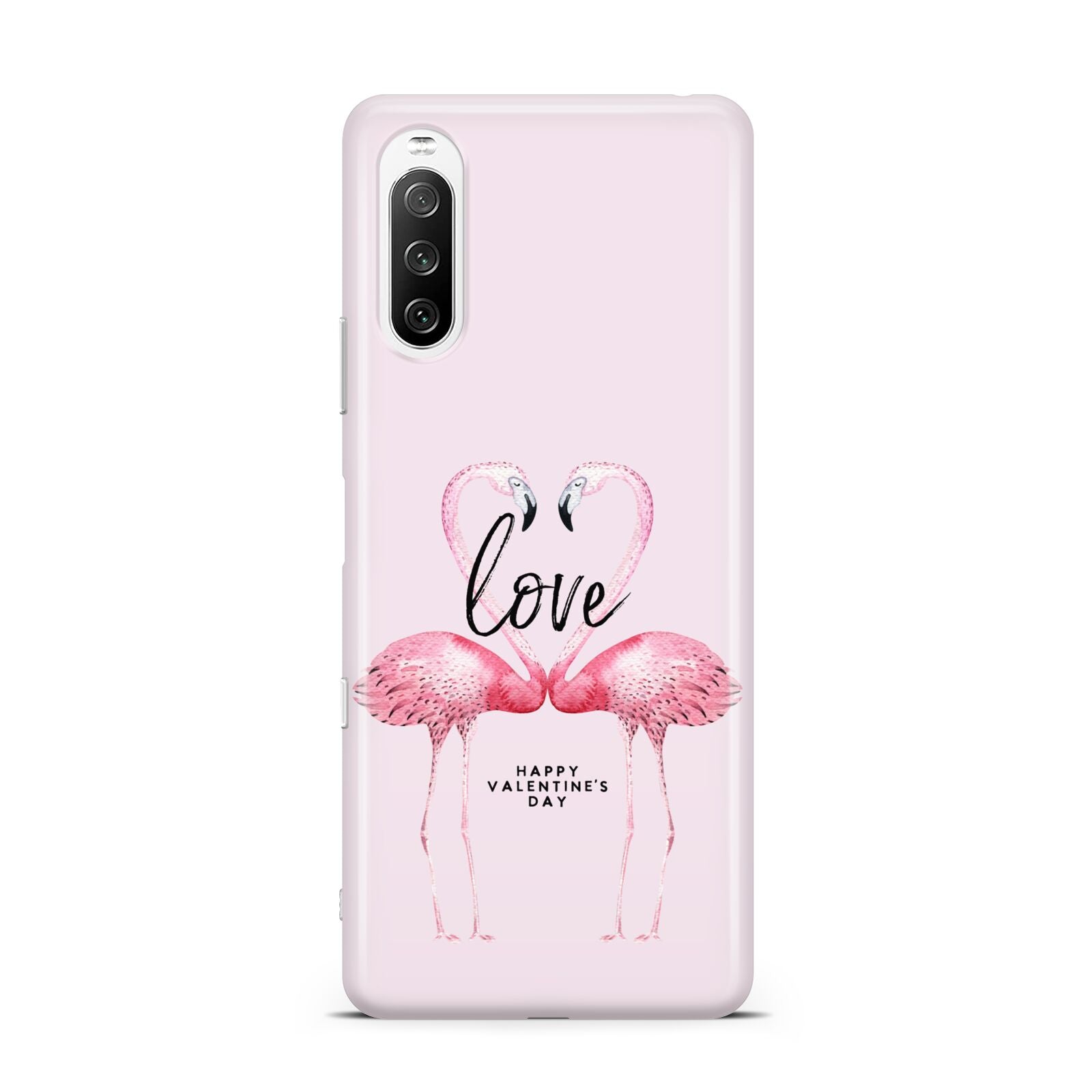 Flamingo Valentines Day Sony Xperia 10 III Case