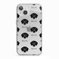 Flat Coated Retriever Icon with Name iPhone 13 TPU Impact Case with White Edges