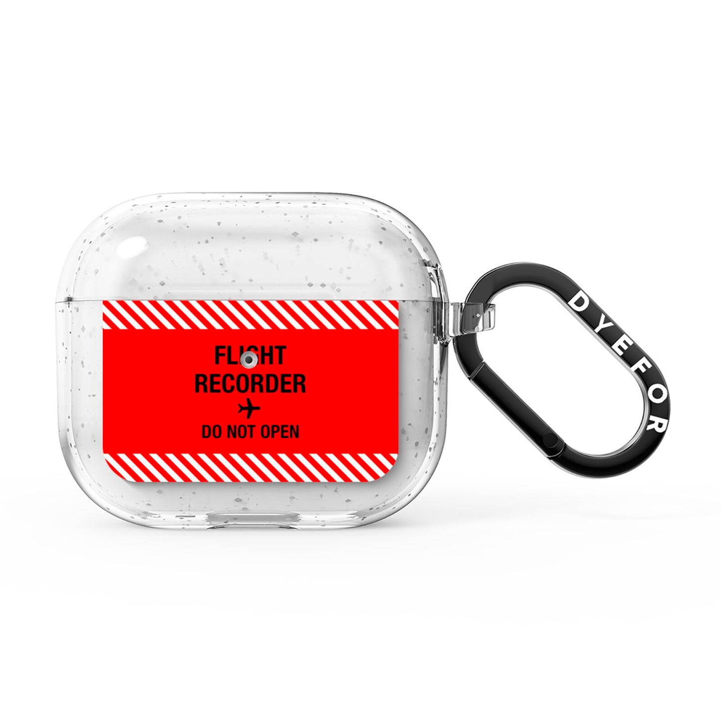 Flight Recorder AirPods Glitter Case 3rd Gen