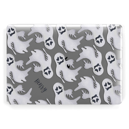 Floaty Ghosts Personalised Apple MacBook Case