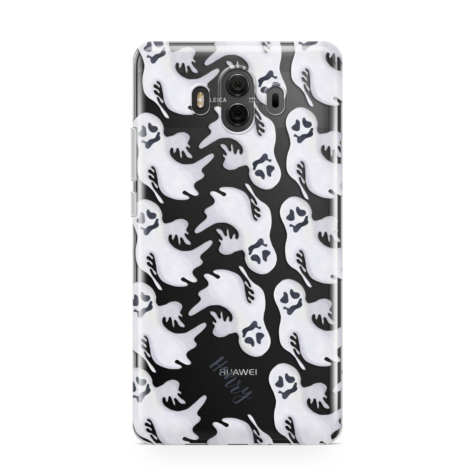 Floaty Ghosts Personalised Huawei Mate 10 Protective Phone Case