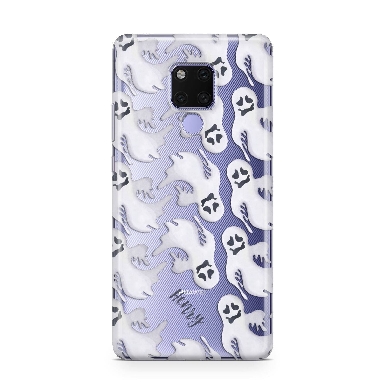 Floaty Ghosts Personalised Huawei Mate 20X Phone Case