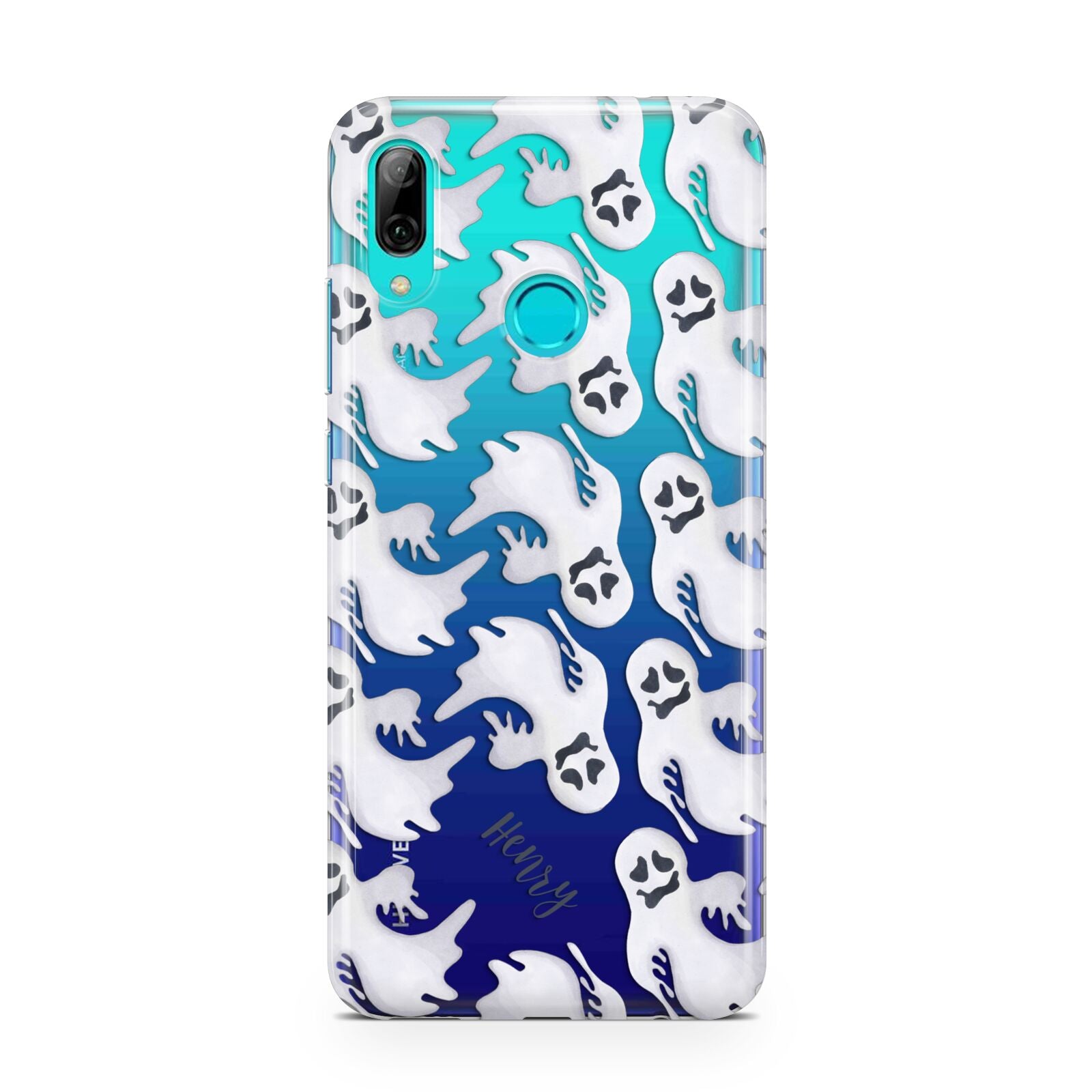 Floaty Ghosts Personalised Huawei P Smart 2019 Case