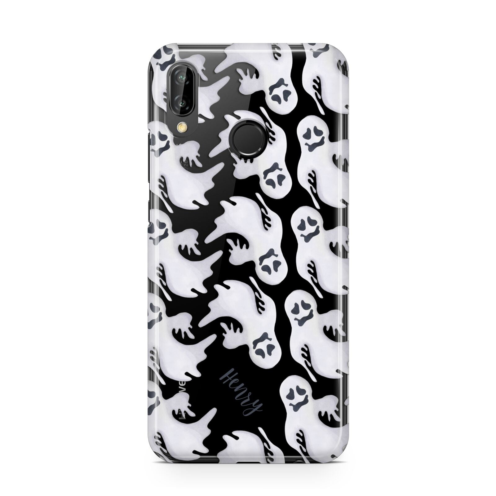 Floaty Ghosts Personalised Huawei P20 Lite Phone Case