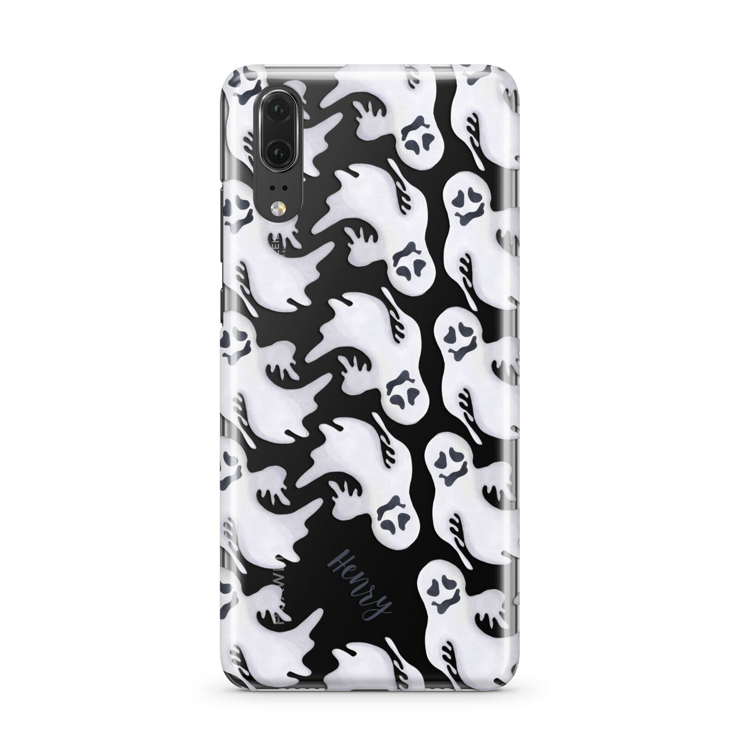 Floaty Ghosts Personalised Huawei P20 Phone Case